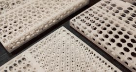 A variety of 3D lattice structures produced with Ultrasint® TPU 88A on Farsoon Plastic PBF system. Photo via Farsoon Technologies.
